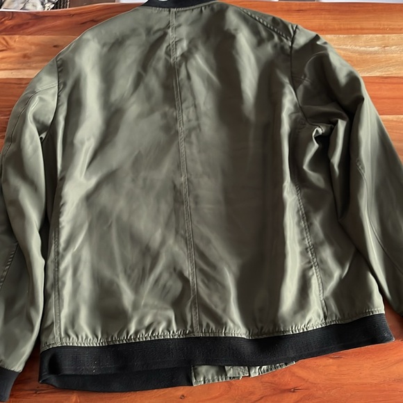 Porsche Design Moss green Bomber Lightweight Jacket sz 56 or XXL (fits slim) - Picture 8 of 14